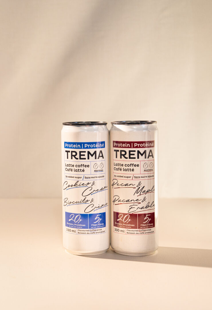 Trema Café lance une nouvelle gamme de cafés lattés prêts à boire protéinés